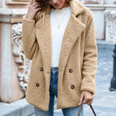 Women's Casual Plush Thickened Coat