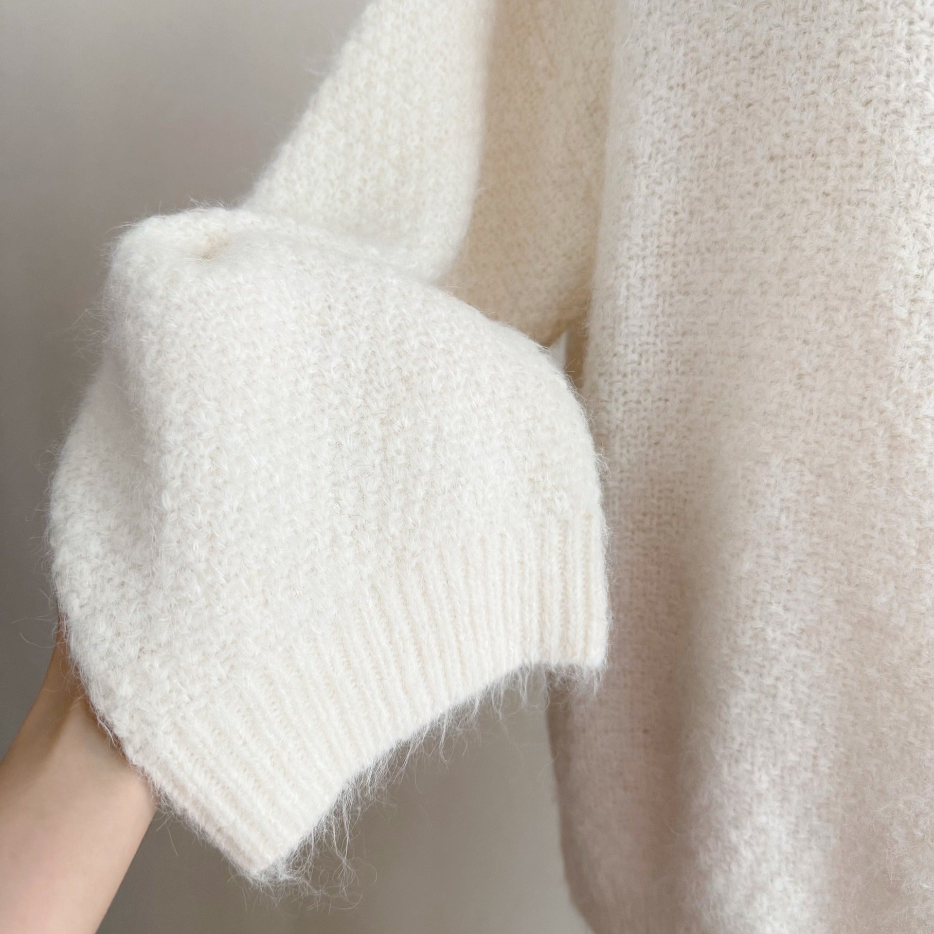 Shoulder Loose Fit Sweater