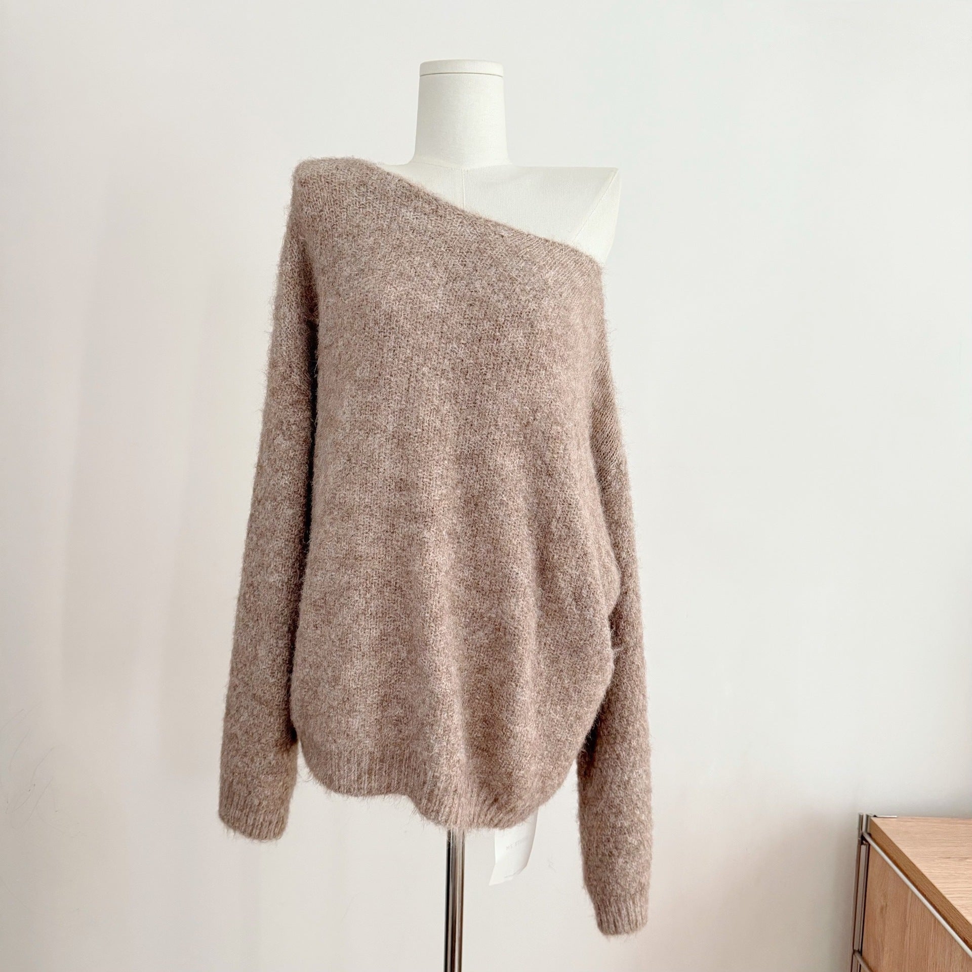 Shoulder Loose Fit Sweater