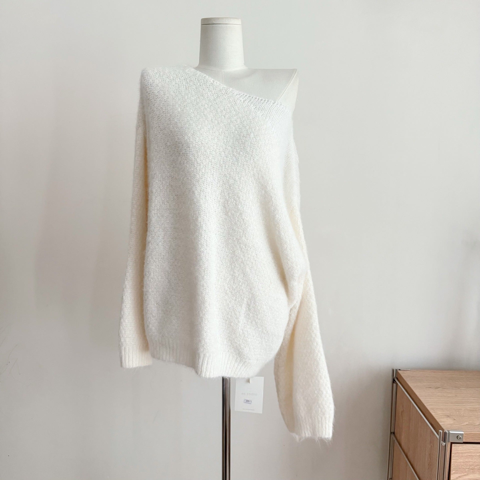 Shoulder Loose Fit Sweater