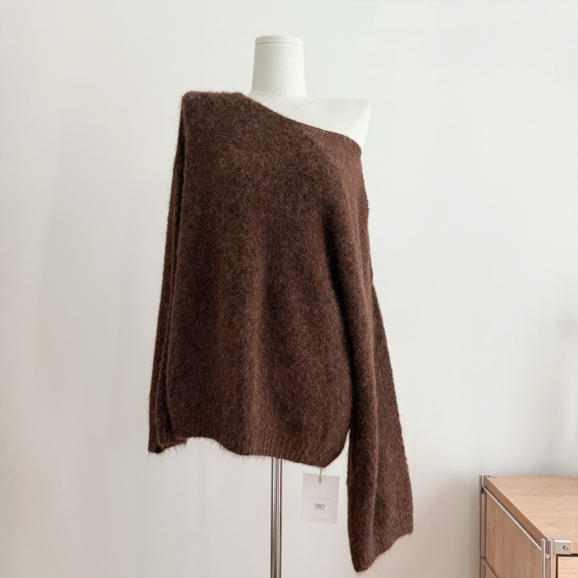 Shoulder Loose Fit Sweater
